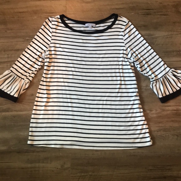 white birch Tops - White Birch Stripe Shirt